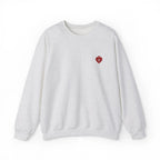 "Heart Cross" Christian Women's Crewneck Sweatshirt - YESHUALL
