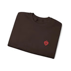 "Heart Cross" Christian Women's Crewneck Sweatshirt - YESHUALL