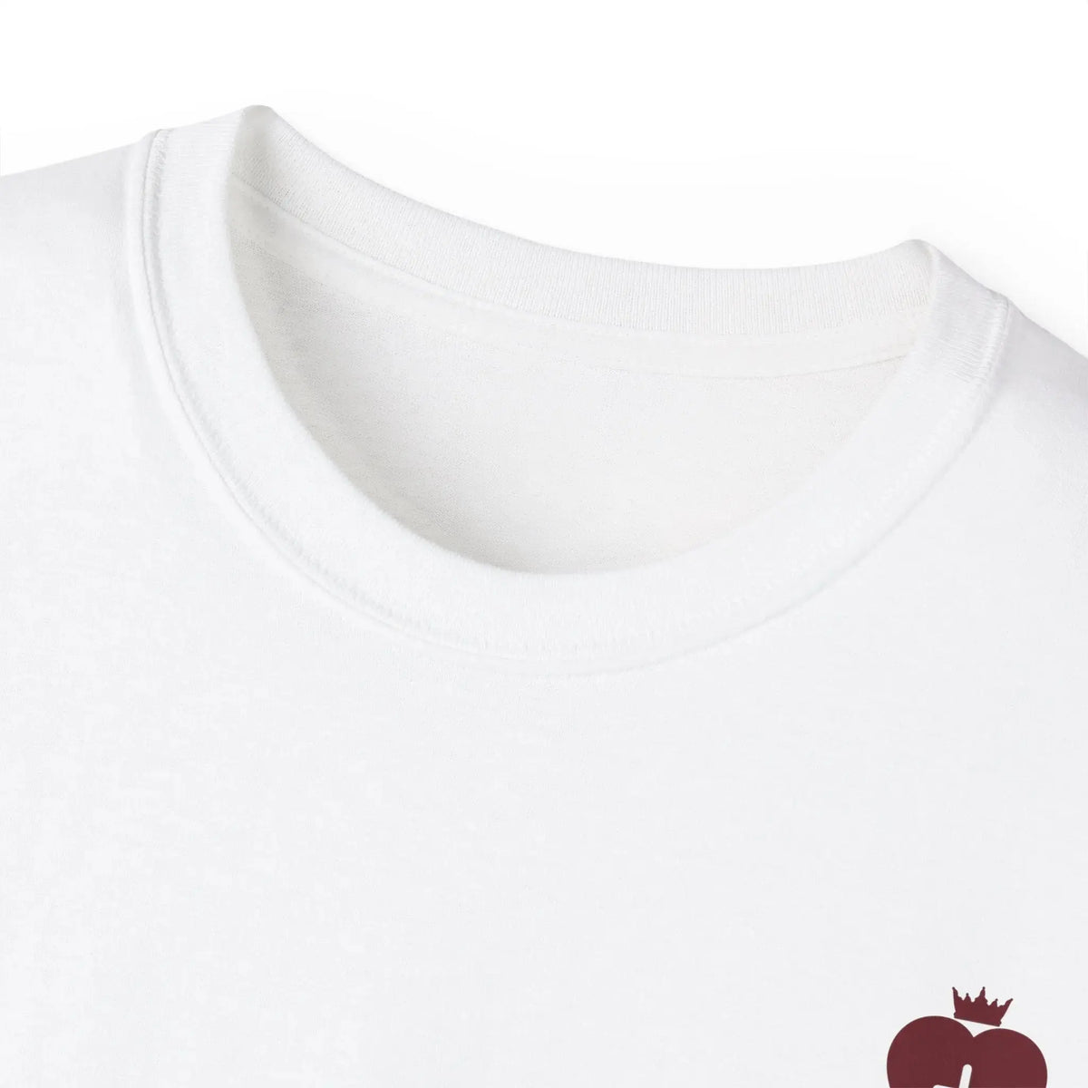 "Heart Cross" Christian Women's T-Shirt Sand - YESHUALL