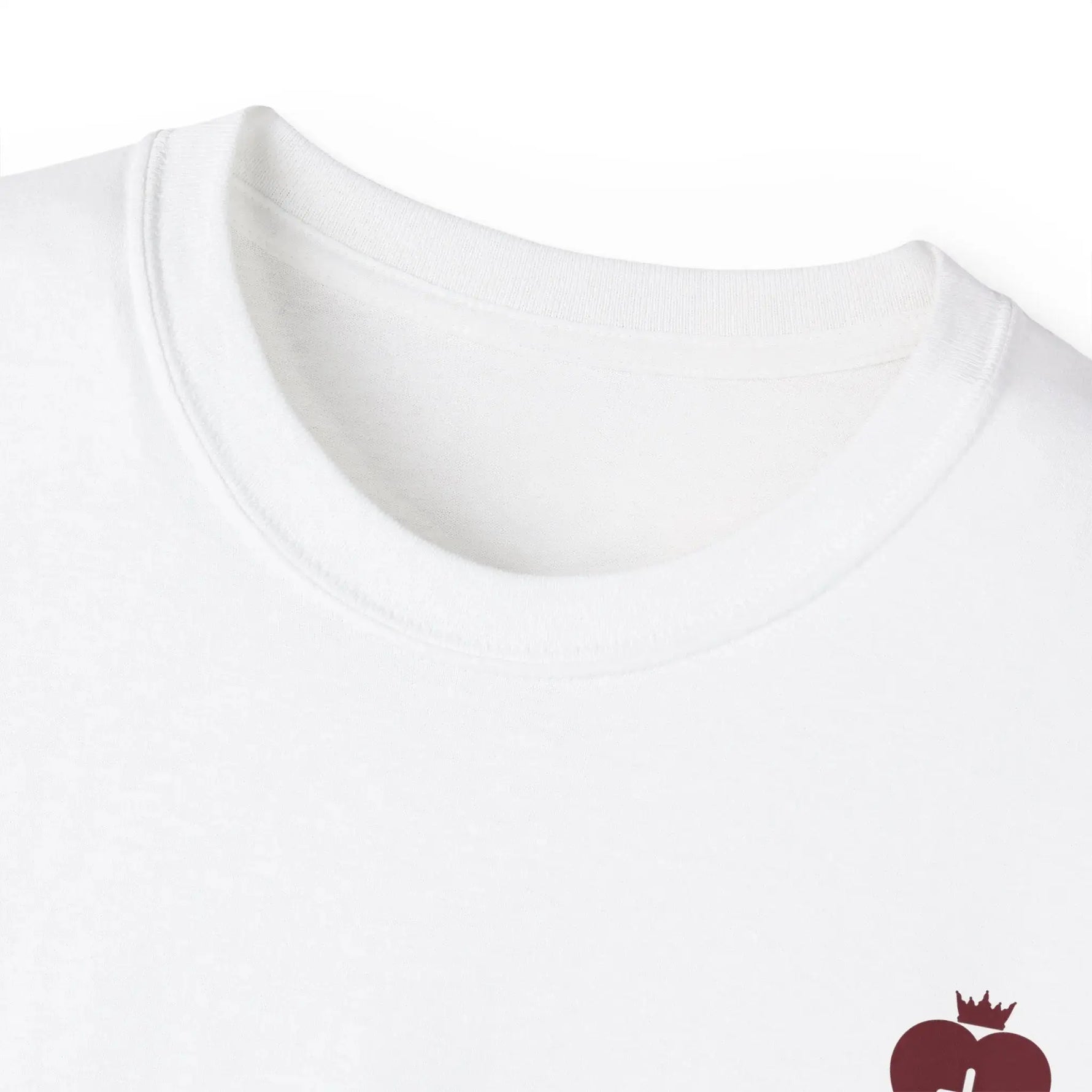 "Heart Cross" Christian Women's T-Shirt Sand - YESHUALL