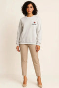 I Love Jesus crewneck sweatshirt Christian women, YESHUALL