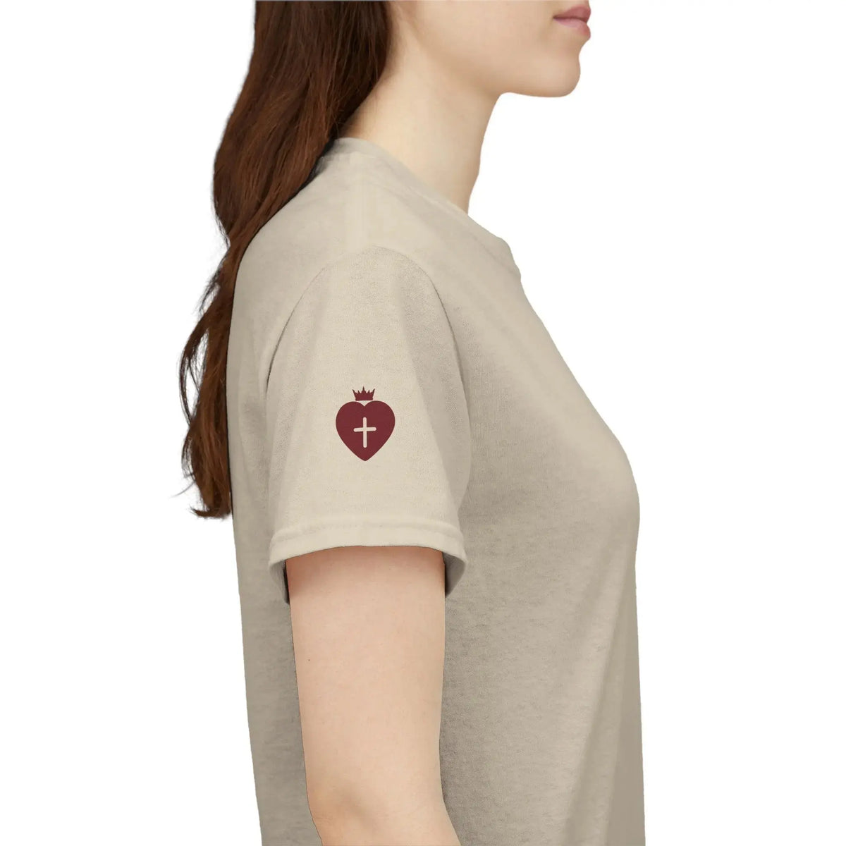 JESUS heavy cotton tee different colors, Christian women's shirt