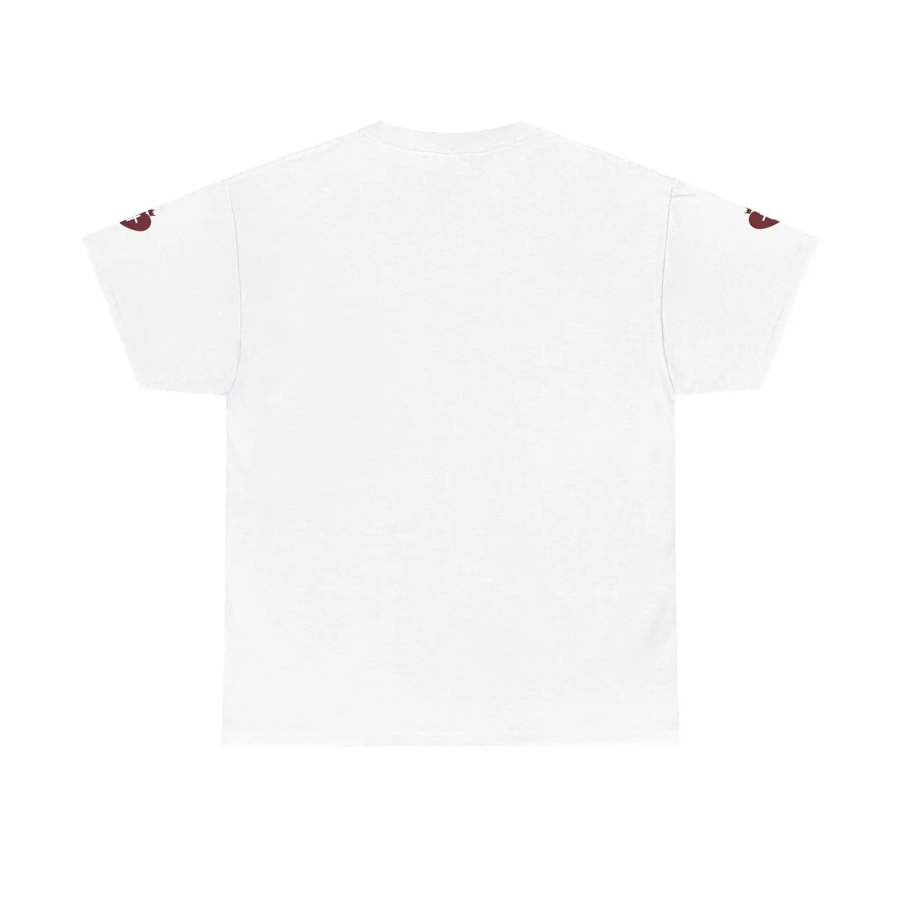 JESUS heavy cotton tee worn front, Christian faith declaration