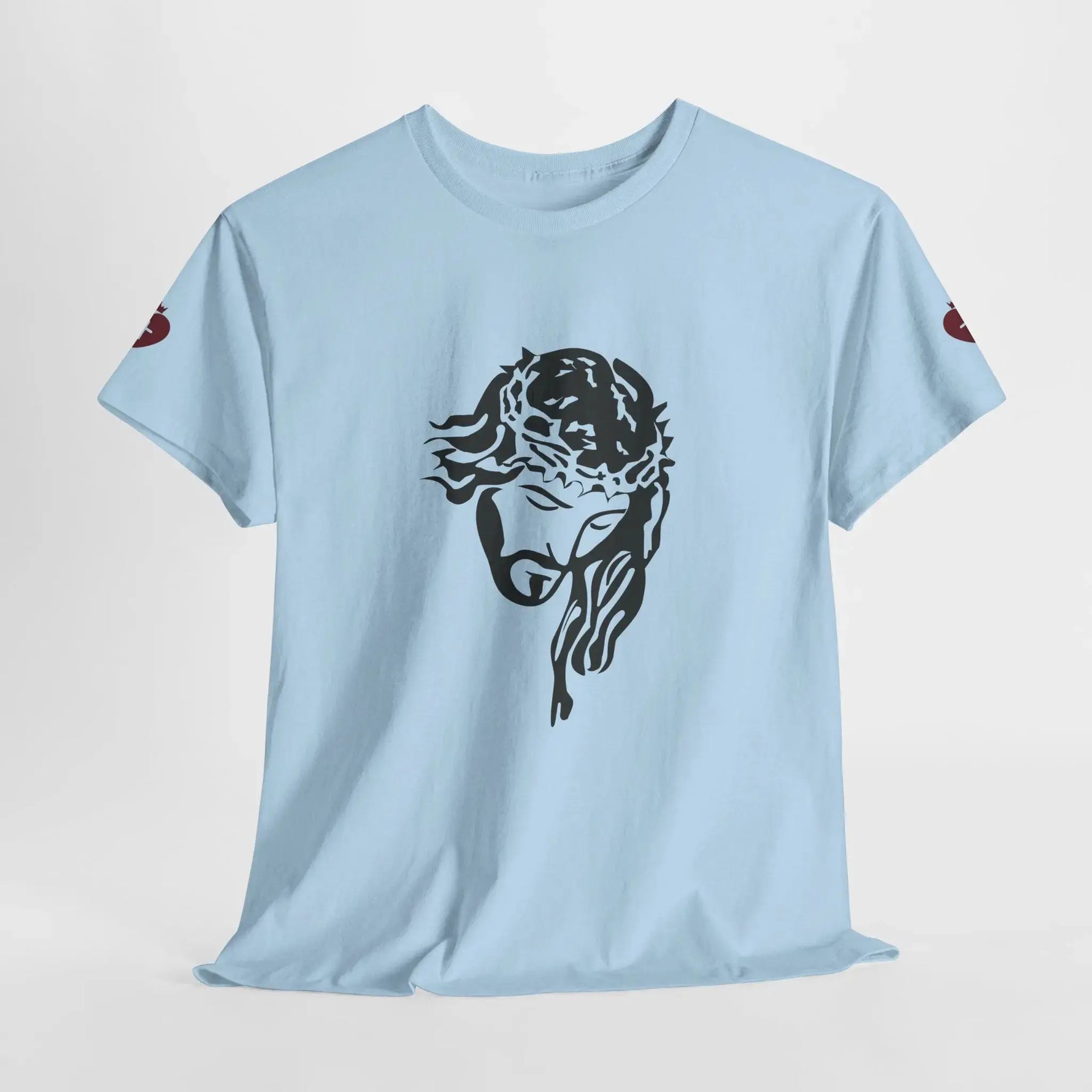 JESUS bold tee styled lifestyle, Christian faith women's clothing