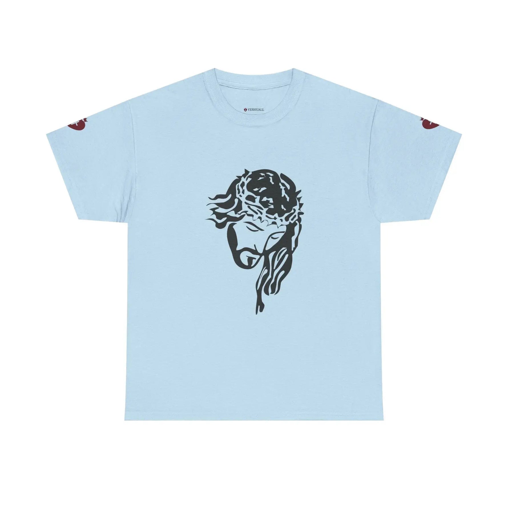 JESUS bold declaration tee product, Christian faith women YESHUALL