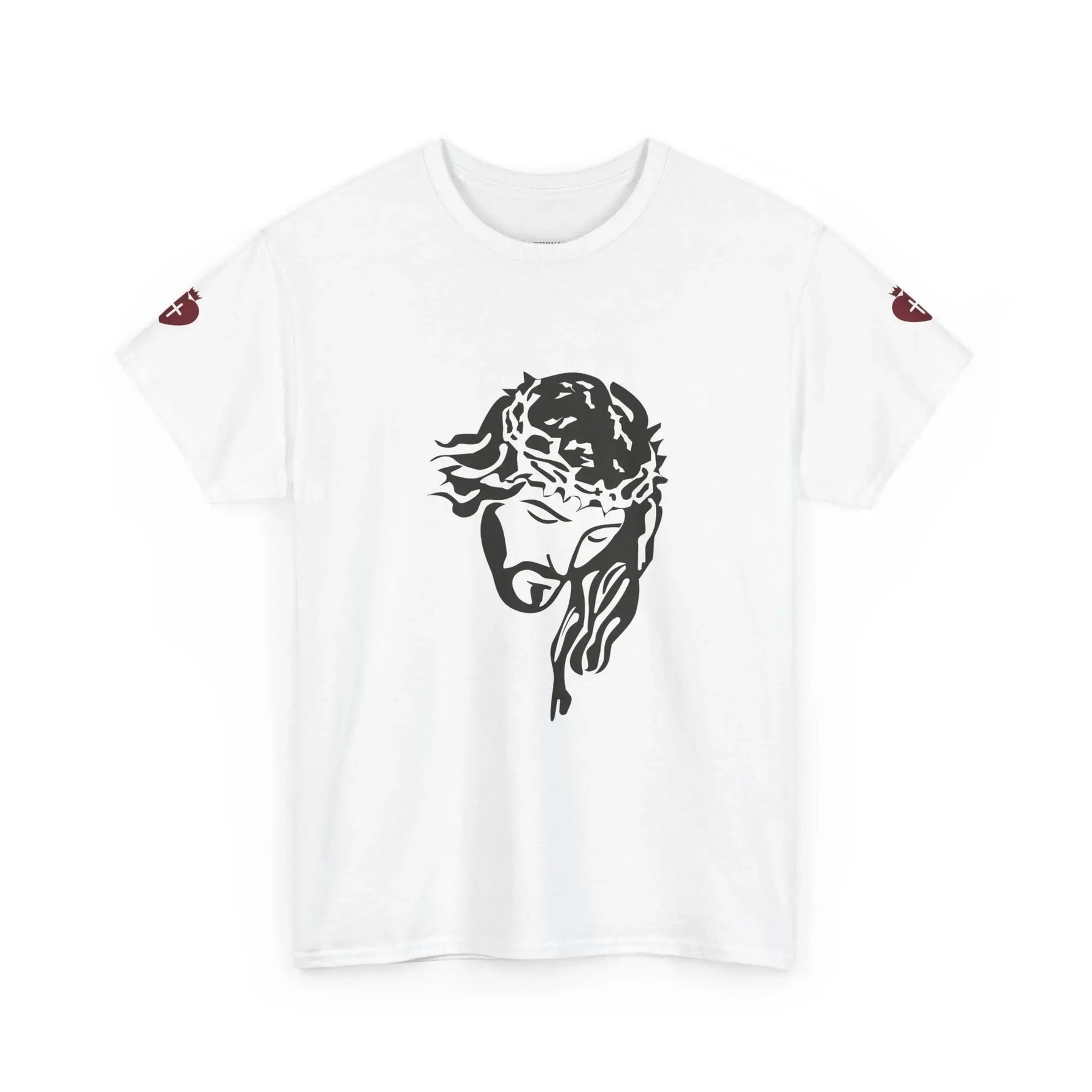 JESUS tee worn back, bold Christian women's apparel YESHUALL