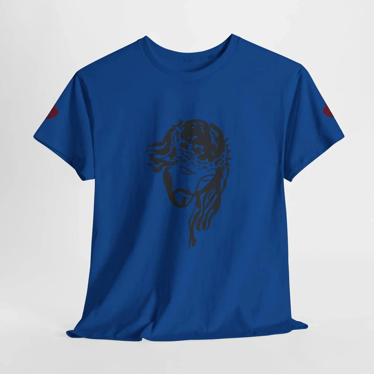 JESUS heavy cotton tee group colors, Christian faith declaration