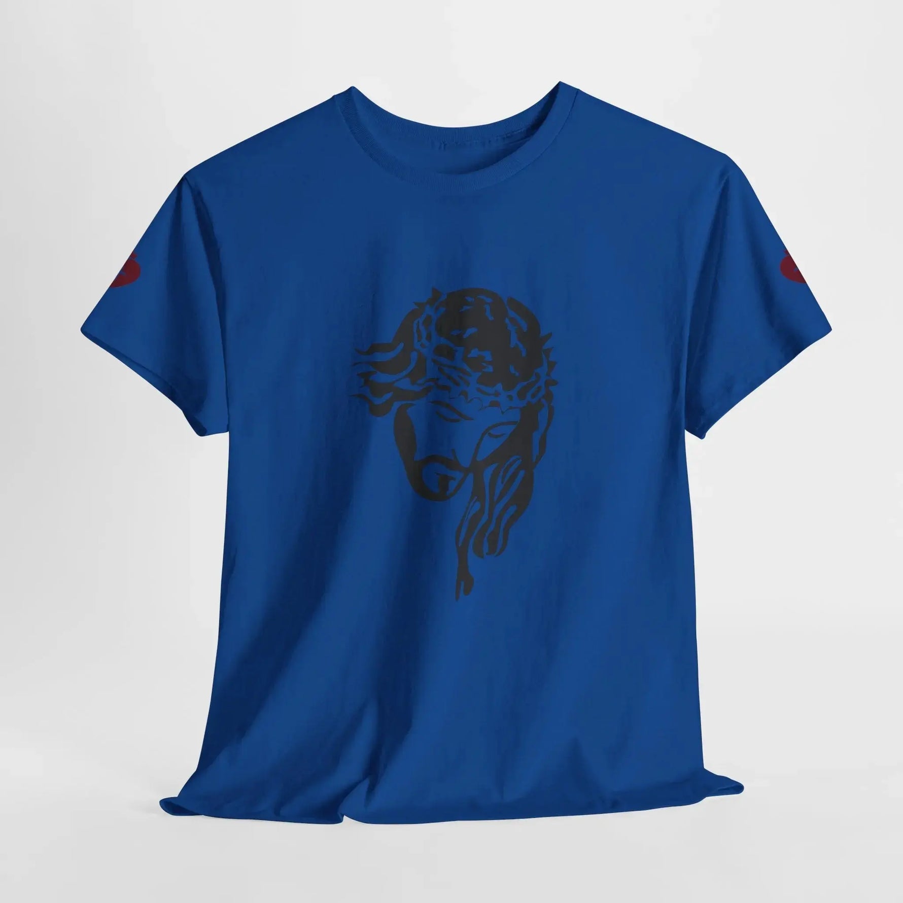 JESUS heavy cotton tee group colors, Christian faith declaration