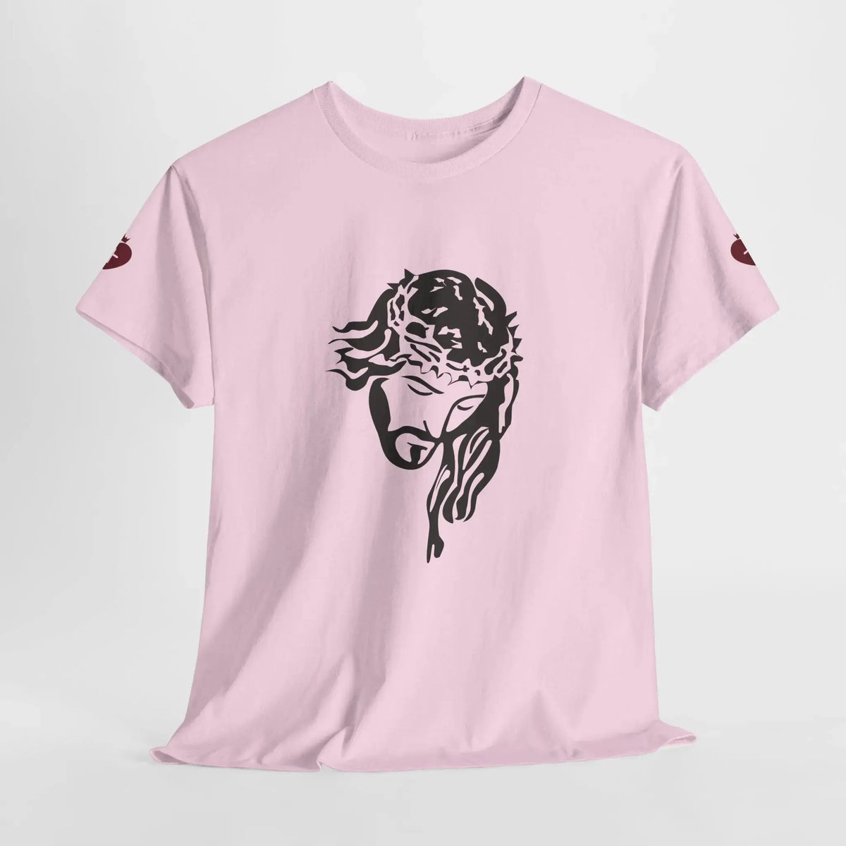 JESUS heavy cotton Christian declaration tee, women's faith apparel