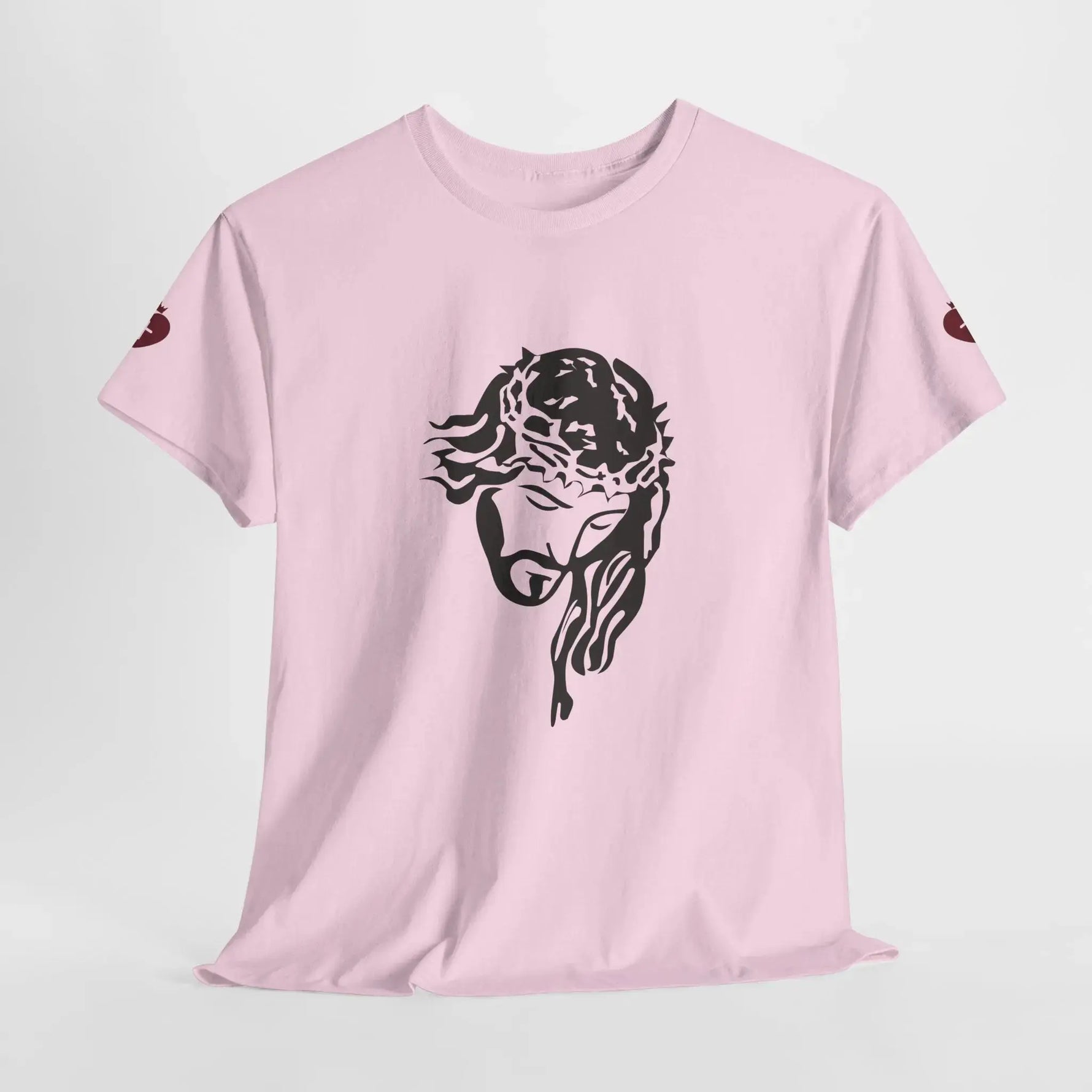 JESUS heavy cotton Christian declaration tee, women's faith apparel