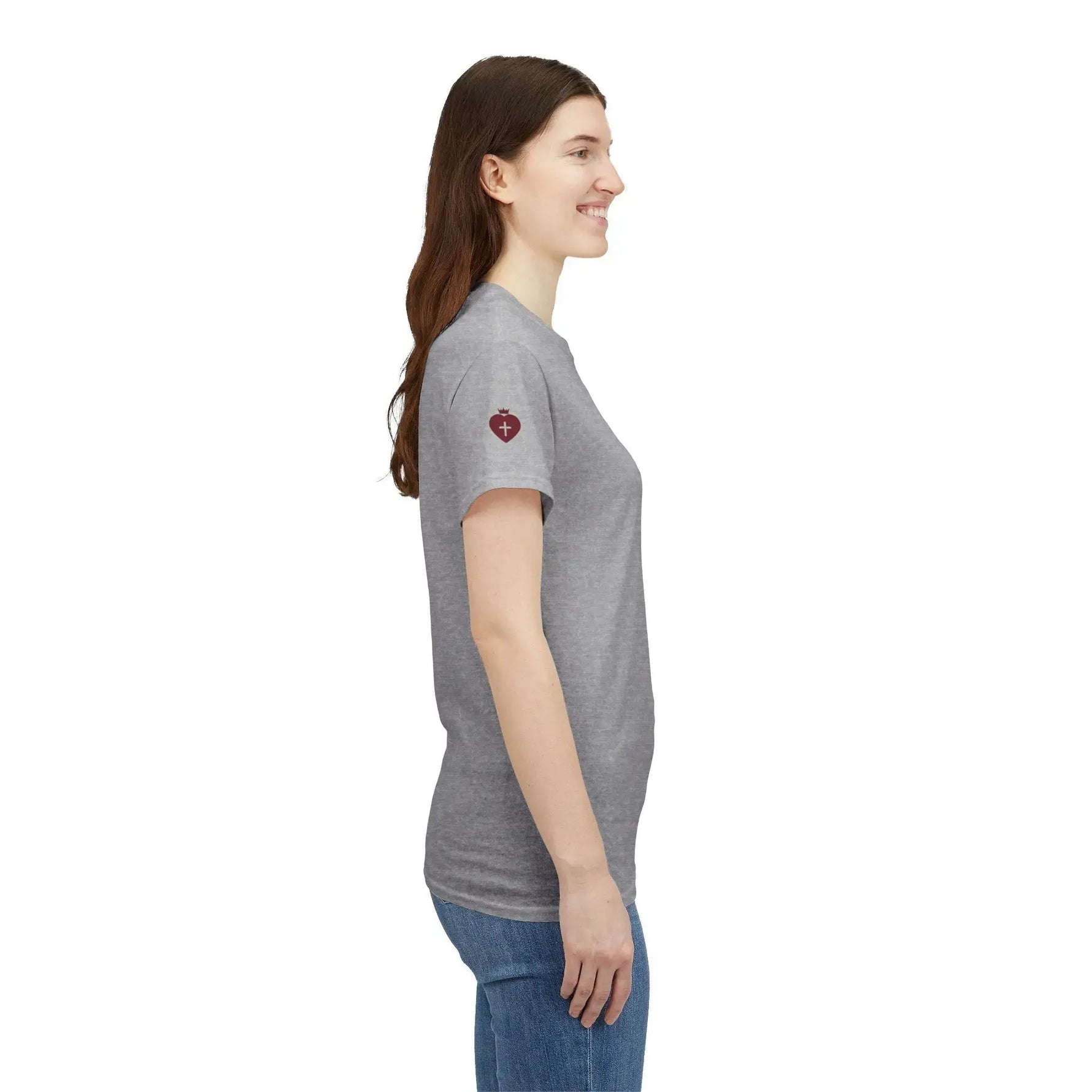 JESUS bold Christian tee, faith declaration women's apparel