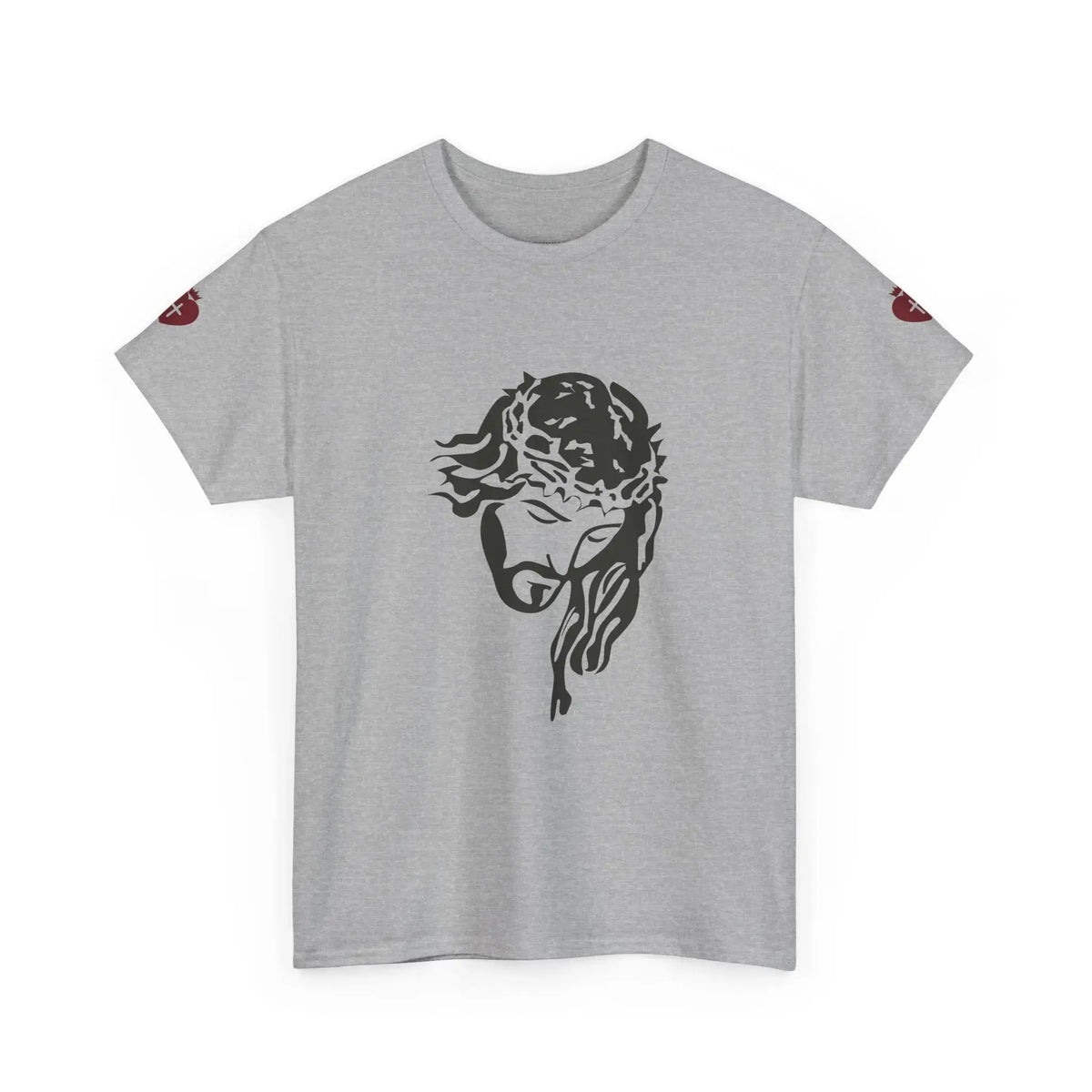 JESUS heavy cotton tee lifestyle final, Christian faith clothing