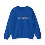 "Redeemed" Christian Women's Crewneck Sweatshirt - YESHUALL