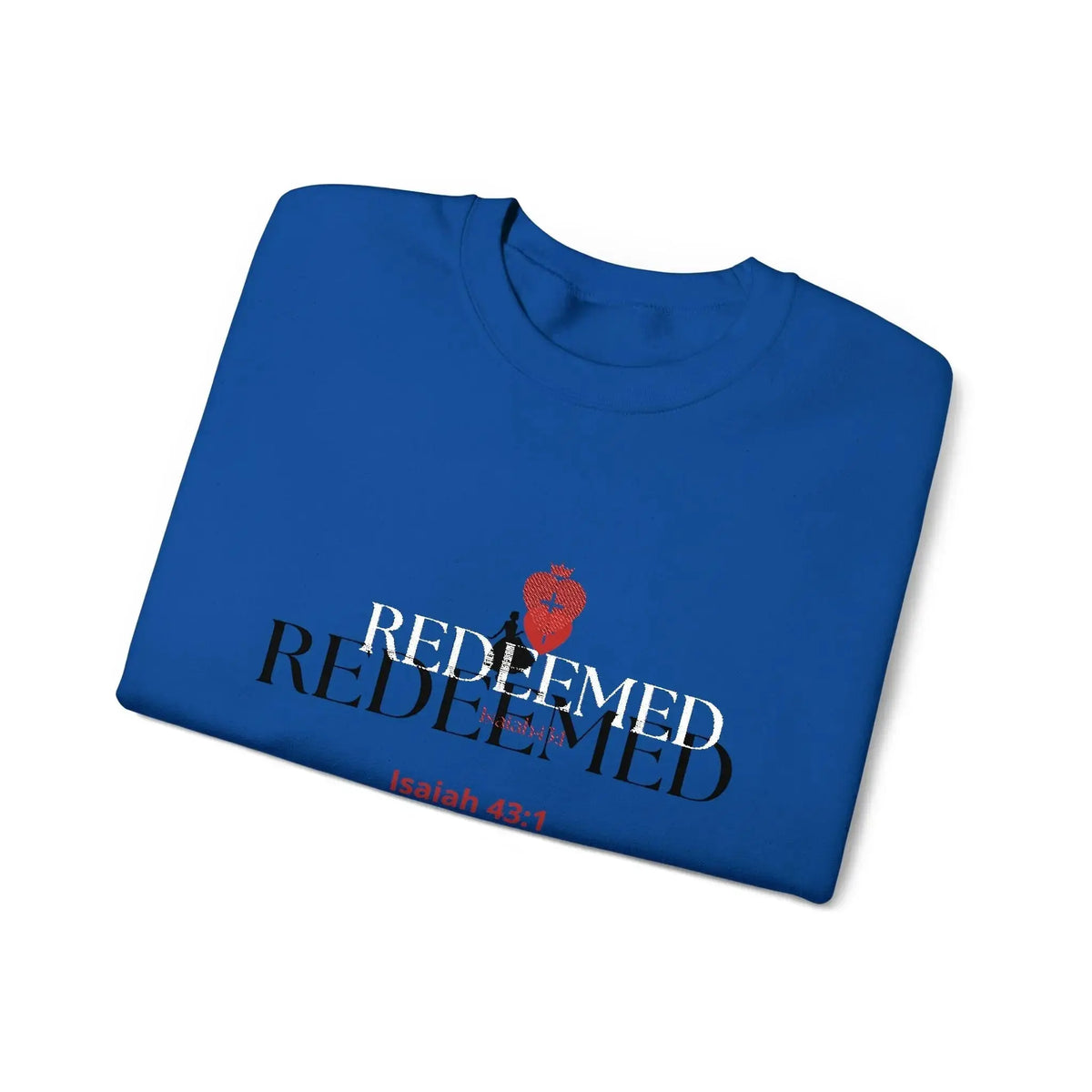 "Redeemed" Christian Women's Crewneck Sweatshirt - YESHUALL