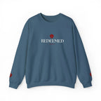 "Redeemed" Christian Women's Crewneck Sweatshirt - YESHUALL