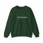 "Redeemed" Christian Women's Crewneck Sweatshirt - YESHUALL