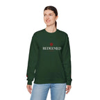 "Redeemed" Christian Women's Crewneck Sweatshirt - YESHUALL
