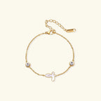 Sacred cross bracelet close-up detail, Christian faith jewelry