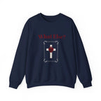 Faith crewneck sweatshirt flatlay, Christian women's apparel gift