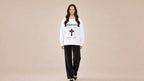 Faith crewneck sweatshirt heavy blend Christian women, apparel YESHUALL