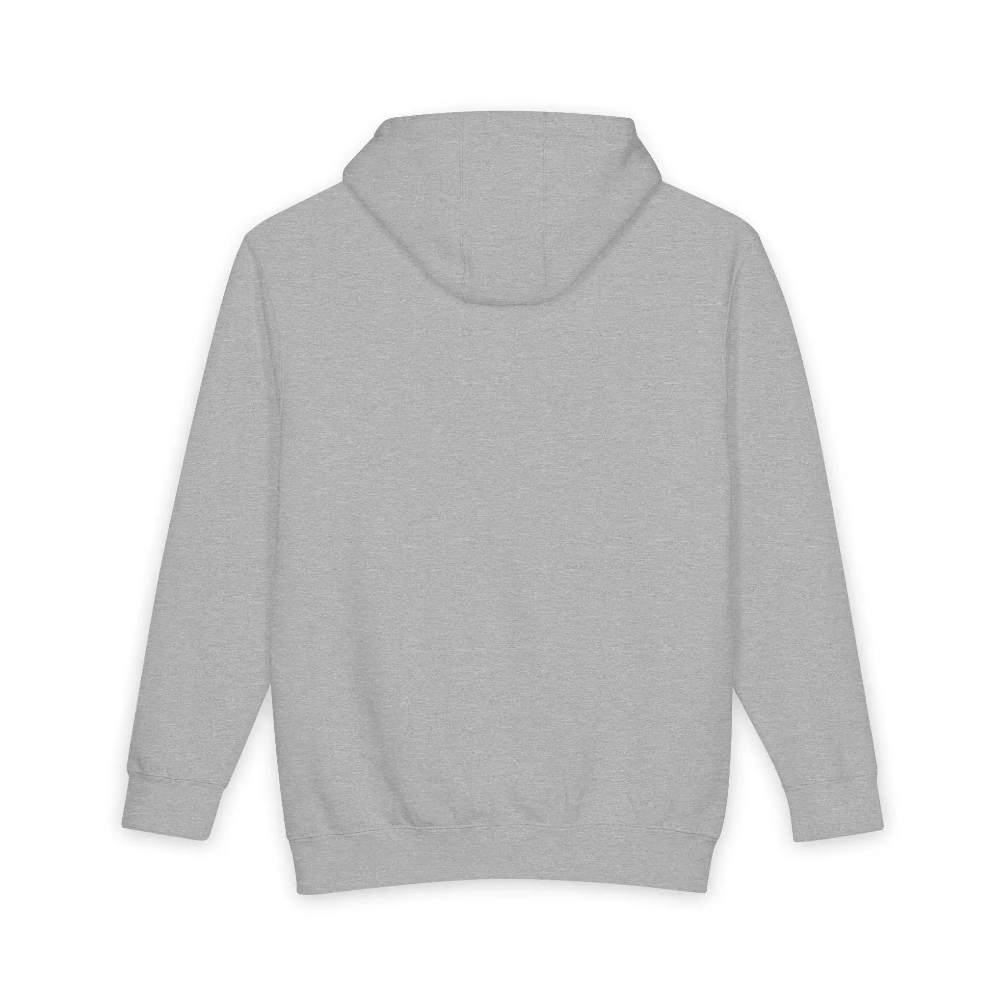 Heavyweight faith hoodie on model, Christian women's apparel