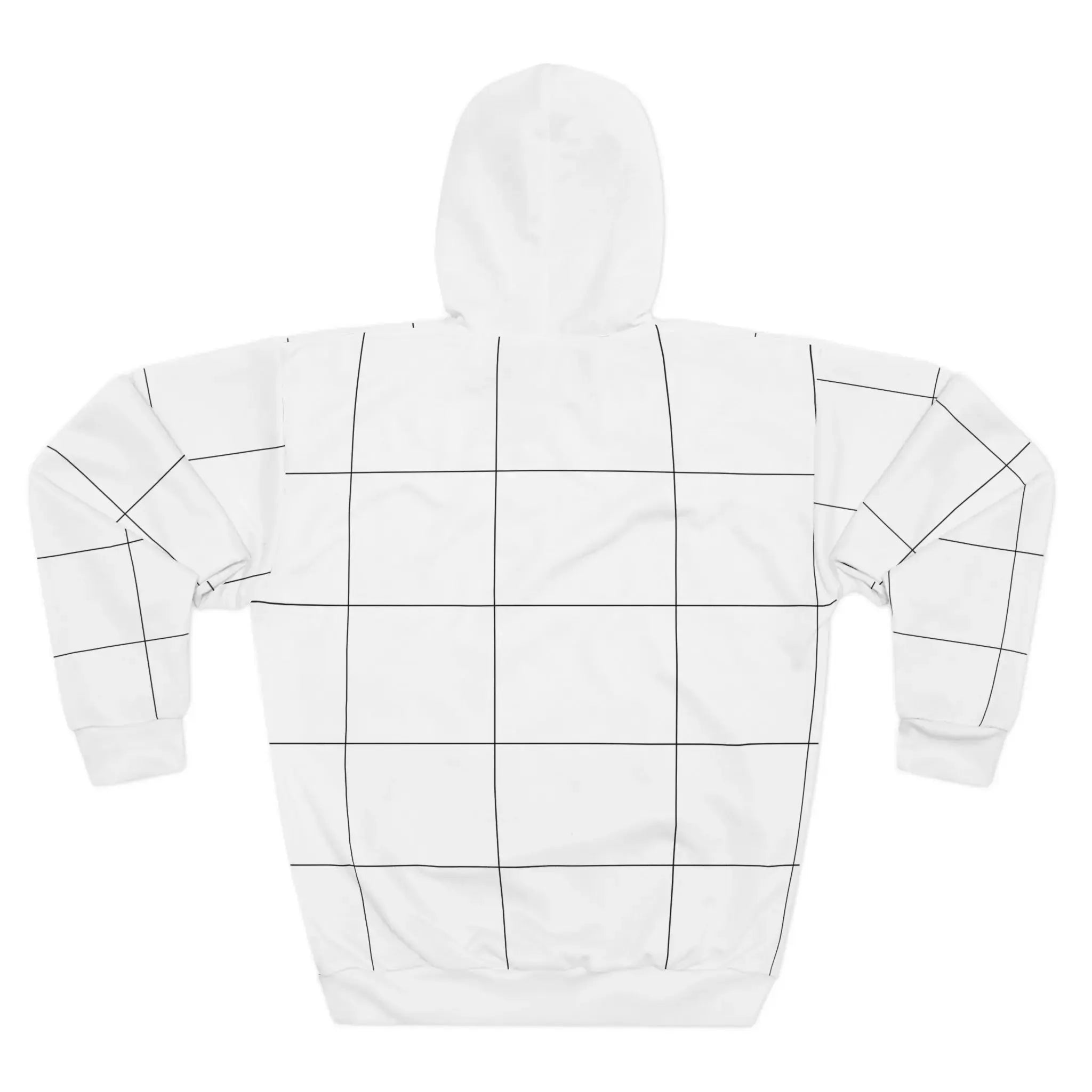 Unisex Pullover Hoodie (AOP) Overflow White - YESHUALL