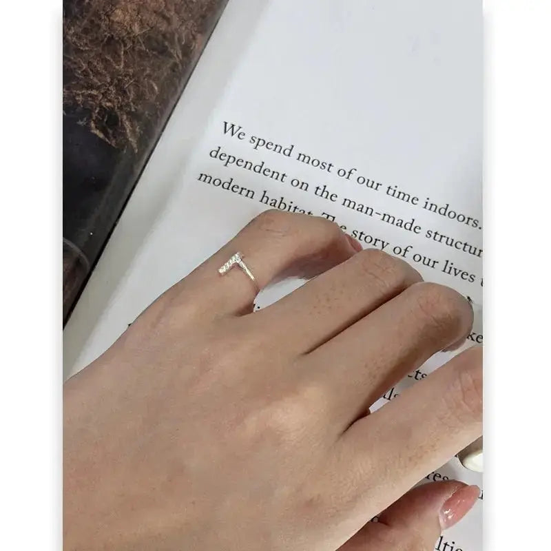 Zircon Cross Ring - YESHUALL