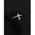 Zircon Cross Ring - YESHUALL