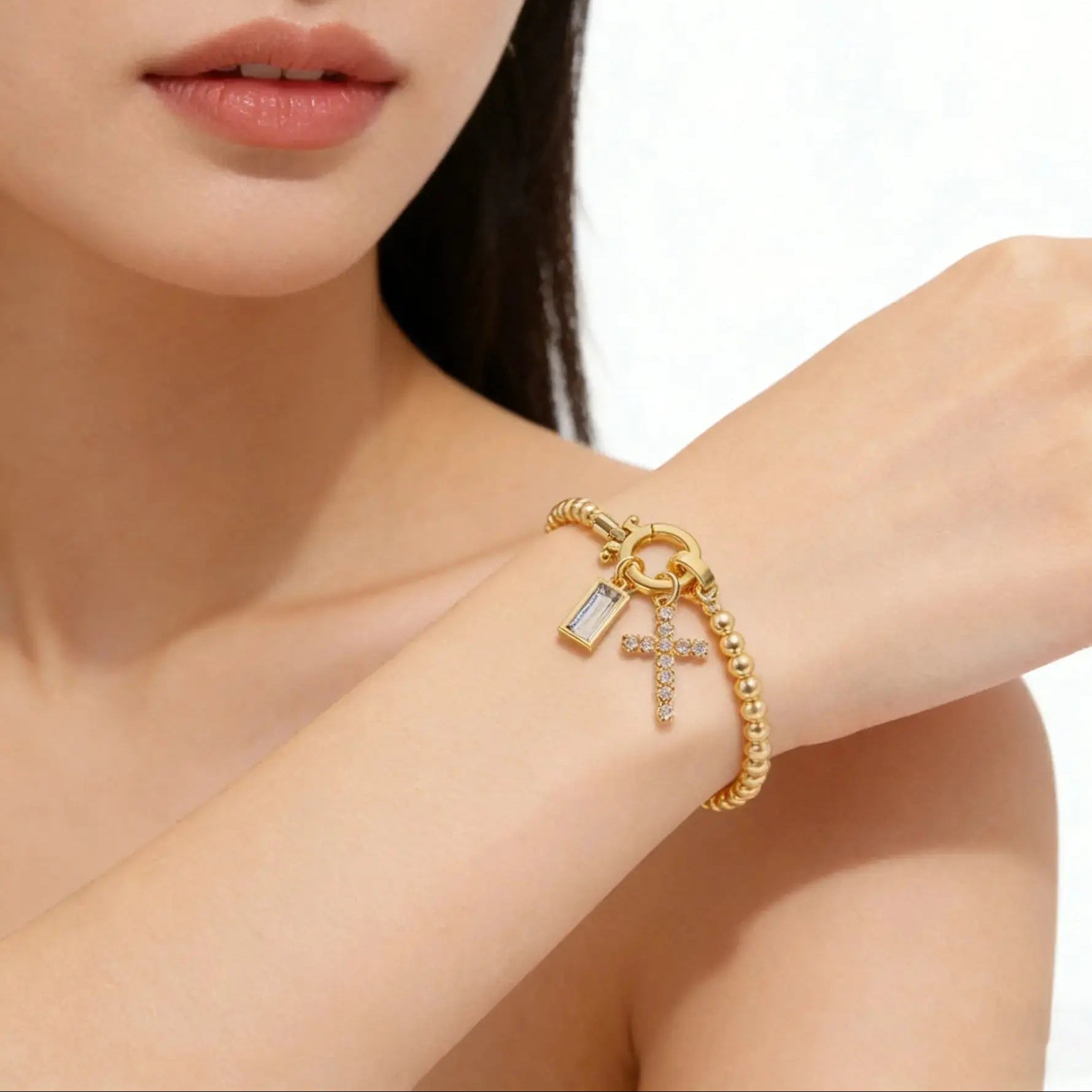 Zodiac Birthstone Gold Plated Adjustable Bracelet - YESHUALL