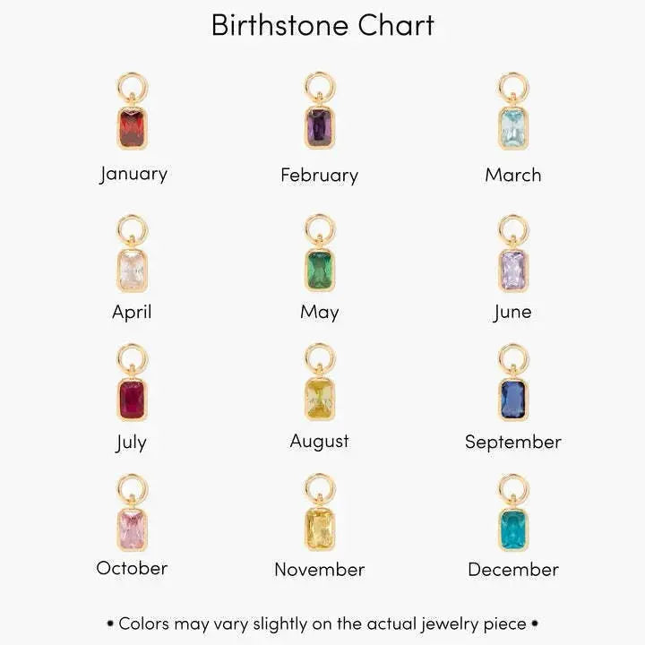 Zodiac Birthstone Gold Plated Adjustable Bracelet - YESHUALL