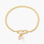 Zodiac Birthstone Gold Plated Adjustable Bracelet - YESHUALL